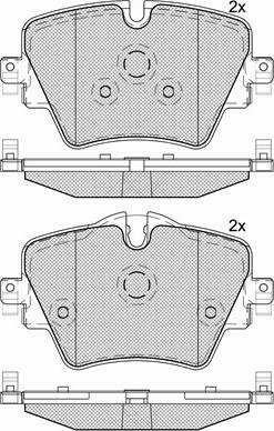 INTERBRAKE DP42050RS - Bremžu uzliku kompl., Disku bremzes ps1.lv