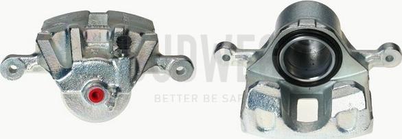 Budweg Caliper 344065 - Bremžu suports ps1.lv