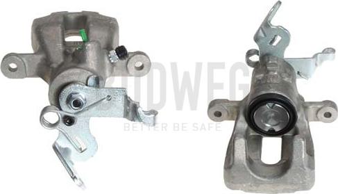 Budweg Caliper 344809 - Bremžu suports ps1.lv