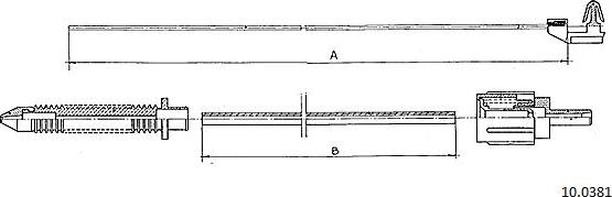 Cabor 10.0381 - Akseleratora trose ps1.lv