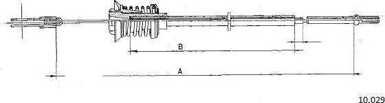 Cabor 10.029 - Akseleratora trose ps1.lv