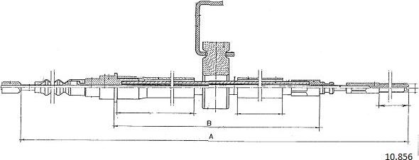 Cabor 10.856 - Trose, Stāvbremžu sistēma ps1.lv