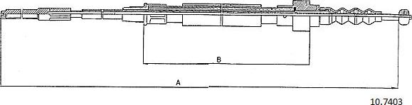 Cabor 10.7403 - Trose, Stāvbremžu sistēma ps1.lv