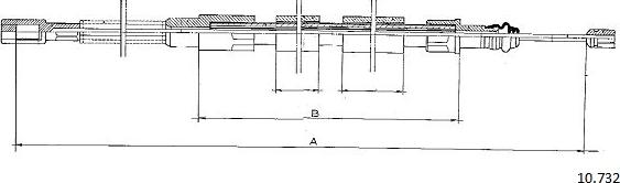 Cabor 10.732 - Trose, Stāvbremžu sistēma ps1.lv