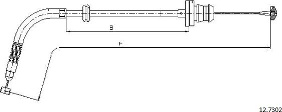 Cabor 12.7302 - Akseleratora trose ps1.lv