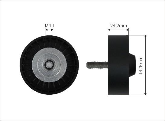 Caffaro 452-137 - Parazīt / Vadrullītis, Ķīļrievu siksna ps1.lv