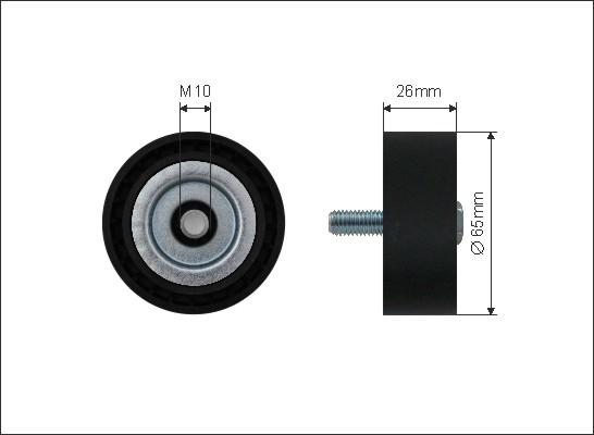 Caffaro 500444 - Parazīt / Vadrullītis, Ķīļrievu siksna ps1.lv