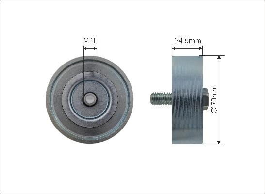 Caffaro 500424 - Parazīt / Vadrullītis, Ķīļrievu siksna ps1.lv