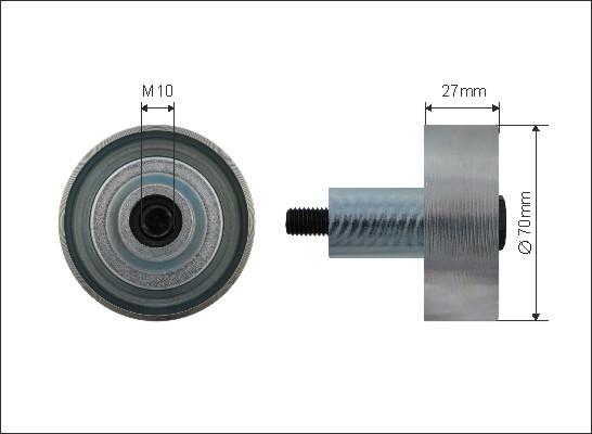 Caffaro 500479 - Parazīt / Vadrullītis, Ķīļrievu siksna ps1.lv