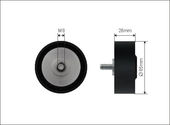 Caffaro 500542 - Parazīt / Vadrullītis, Ķīļrievu siksna ps1.lv