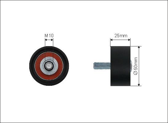 Caffaro 500565 - Parazīt / Vadrullītis, Ķīļrievu siksna ps1.lv