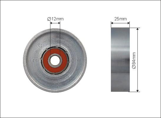 Caffaro 500539 - Parazīt / Vadrullītis, Ķīļrievu siksna ps1.lv