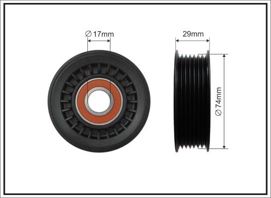 Caffaro 500684 - Parazīt / Vadrullītis, Ķīļrievu siksna ps1.lv