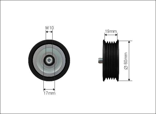 Caffaro 500095 - Parazīt / Vadrullītis, Ķīļrievu siksna ps1.lv