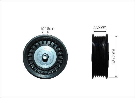 Caffaro 500080 - Parazīt / Vadrullītis, Ķīļrievu siksna ps1.lv