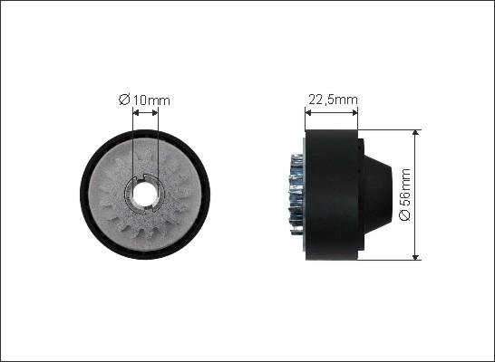 Caffaro 500032 - Parazīt / Vadrullītis, Ķīļrievu siksna ps1.lv