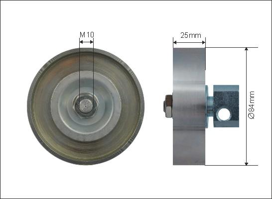 Caffaro 500160 - Parazīt / Vadrullītis, Ķīļrievu siksna ps1.lv