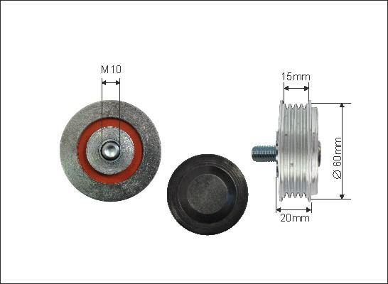 Caffaro 500129 - Parazīt / Vadrullītis, Ķīļrievu siksna ps1.lv