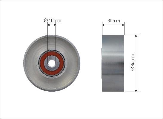 Caffaro 500177 - Parazīt / Vadrullītis, Ķīļrievu siksna ps1.lv