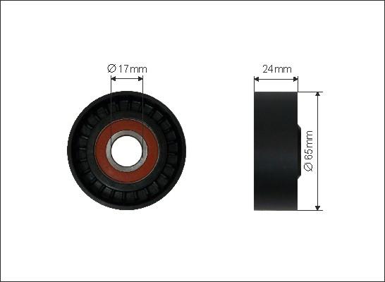 Caffaro 500358 - Parazīt / Vadrullītis, Ķīļrievu siksna ps1.lv