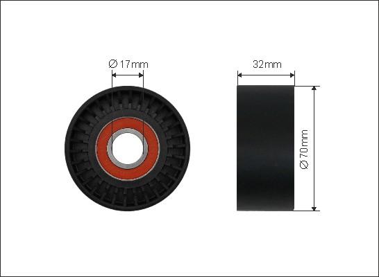 Caffaro 500380 - Parazīt / Vadrullītis, Ķīļrievu siksna ps1.lv