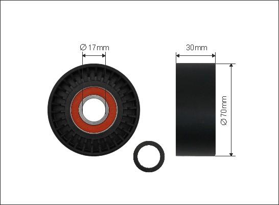 Caffaro 500381 - Parazīt / Vadrullītis, Ķīļrievu siksna ps1.lv