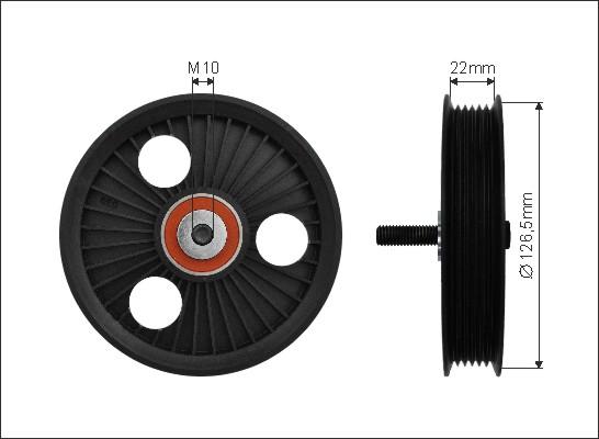 Caffaro 500245 - Parazīt / Vadrullītis, Ķīļrievu siksna ps1.lv