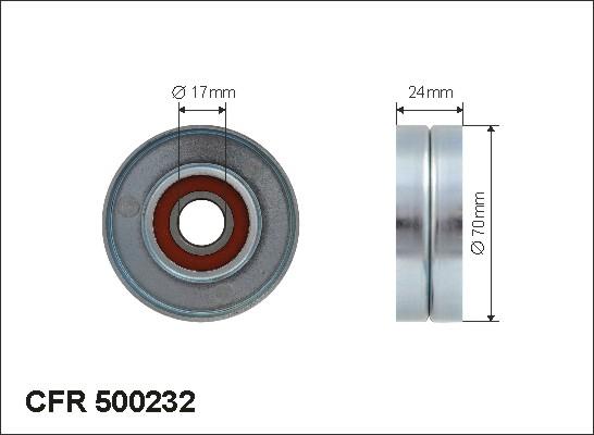 Caffaro 500232 - Parazīt / Vadrullītis, Ķīļrievu siksna ps1.lv