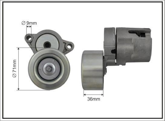 Caffaro 142800SP - Siksnas spriegotājs, Ķīļsiksna ps1.lv