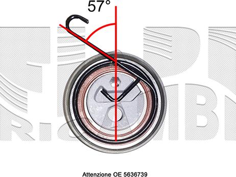 Caliber 57664 - Spriegotājrullītis, Gāzu sadales mehānisma piedziņas siksna ps1.lv