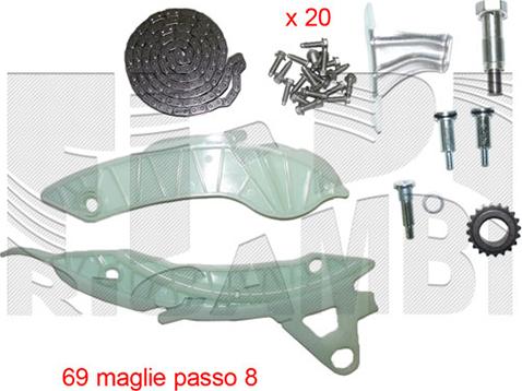 Caliber KCC052 - Sadales vārpstas piedziņas ķēdes komplekts ps1.lv