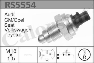 Calorstat by Vernet RS5554 - Slēdzis, Atpakaļgaitas signāla lukturis ps1.lv