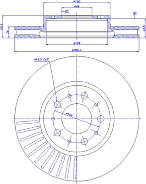 Stellox 6020-4832V-SX - Bremžu diski ps1.lv