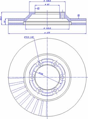 Brembo 68171 - Bremžu diski ps1.lv