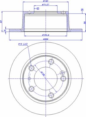 Brembo 08.5352.10 - Bremžu diski ps1.lv