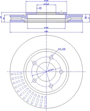 BENDIX 520377 - Bremžu diski ps1.lv