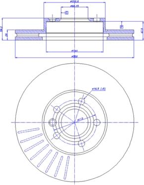 A.B.S. 17355 - Bremžu diski ps1.lv