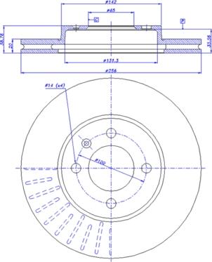 BOSCH 0 986 478 308 - Bremžu diski ps1.lv