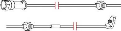 Carrab Brake Parts 8158 - Indikators, Bremžu uzliku nodilums ps1.lv