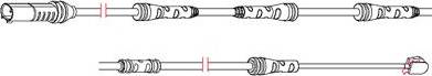 Carrab Brake Parts 8305 - Indikators, Bremžu uzliku nodilums ps1.lv