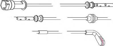 Carrab Brake Parts 8223 - Indikators, Bremžu uzliku nodilums ps1.lv