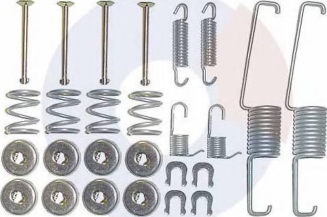 Carrab Brake Parts 3077 - Piederumu komplekts, Bremžu loki ps1.lv