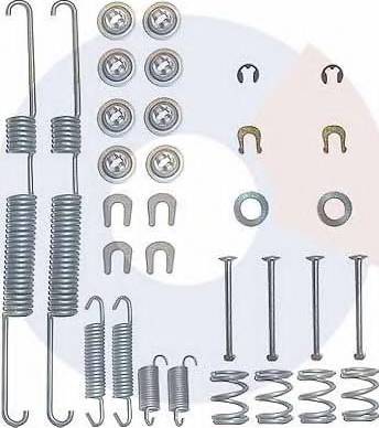 Carrab Brake Parts 3178 - Piederumu komplekts, Bremžu loki ps1.lv