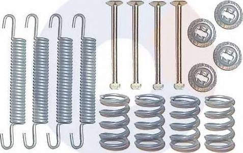 Carrab Brake Parts 3207 - Piederumu komplekts, Stāvbremzes mehānisma bremžu loks ps1.lv