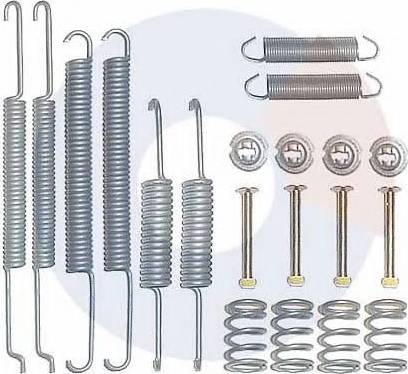 Carrab Brake Parts 3222 - Piederumu komplekts, Bremžu loki ps1.lv