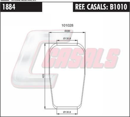 Casals B1010 - Pneimoatsperes spilvens, Pneimopiekare ps1.lv