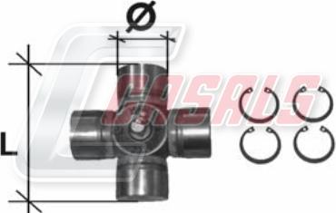 Casals CR07 - Šarnīrs, Garenvārpsta ps1.lv