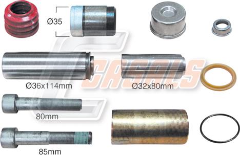 Casals MD976 - Remkomplekts, Bremžu suports ps1.lv