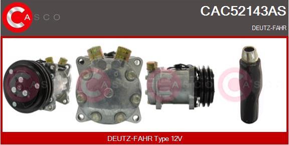 Casco CAC52143AS - Kompresors, Gaisa kond. sistēma ps1.lv