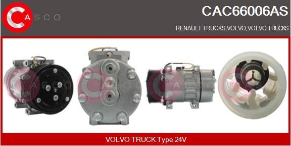 Casco CAC66006AS - Kompresors, Gaisa kond. sistēma ps1.lv